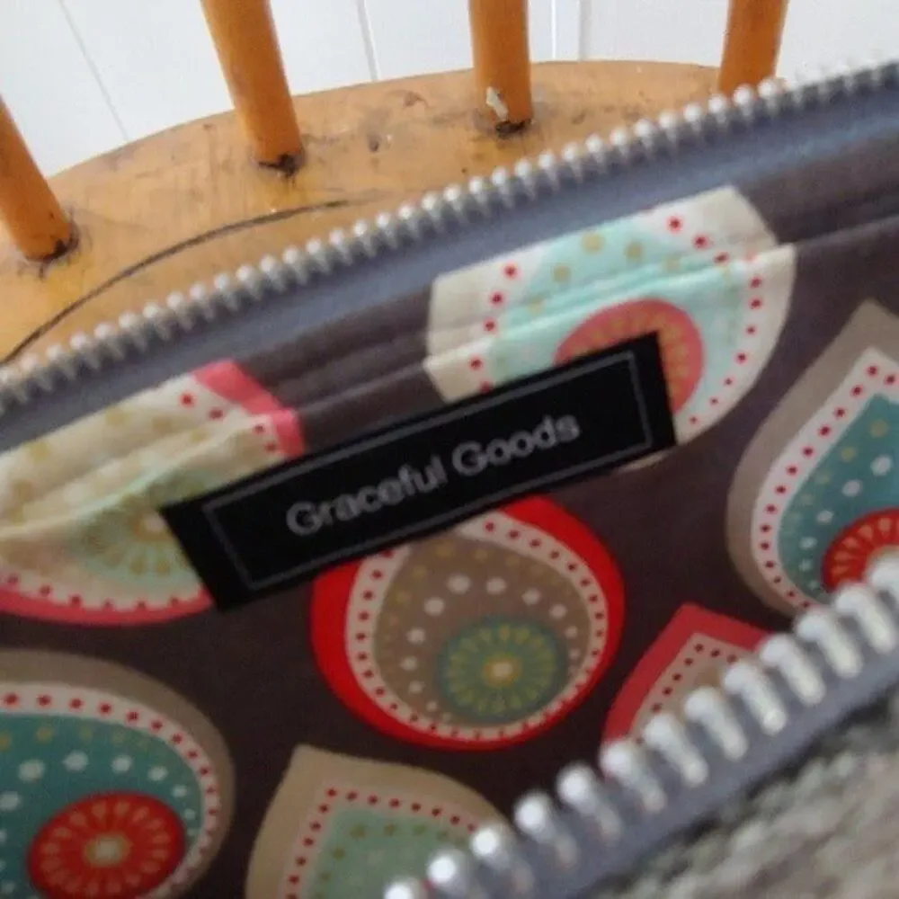 Graceful Goods Applique Wristlet